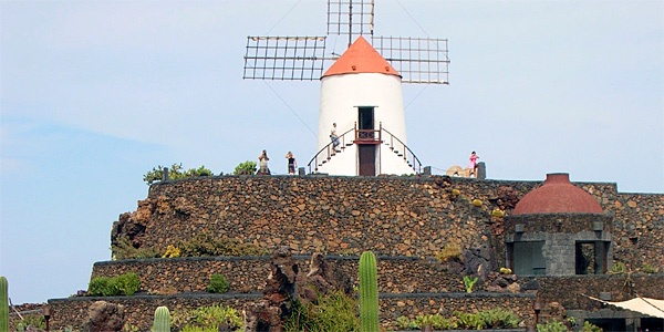 César Manrique's cactus garden