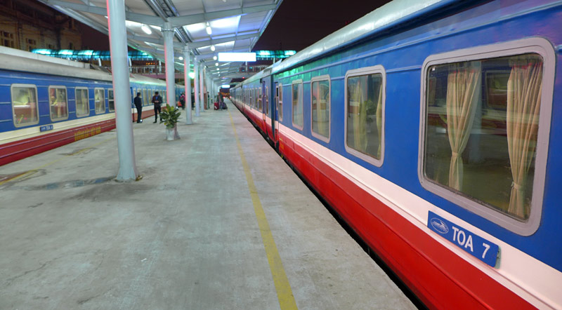 the i-escape blog / Great journeys: Vietnam by train / Vietnamese train