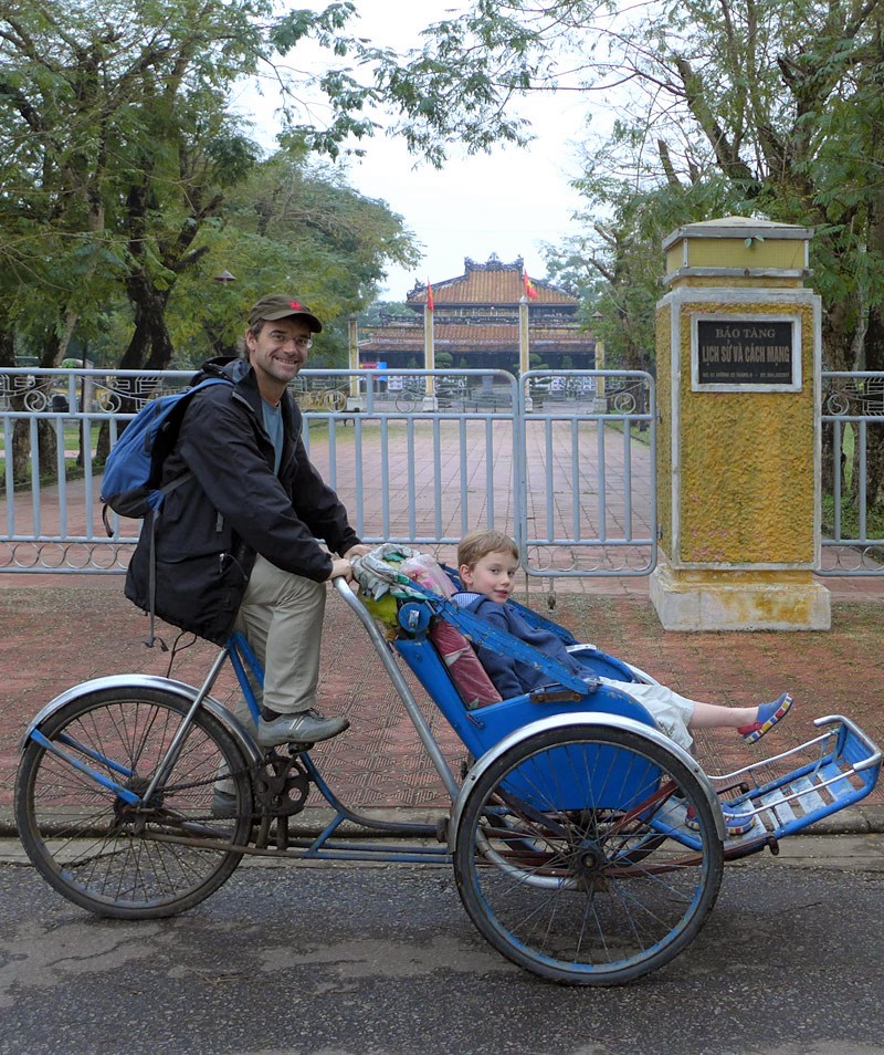 the i-escape blog / Great journeys: vietnam by train / Rickshaw tour