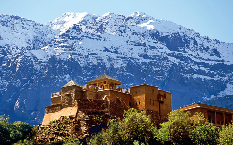 i-escape blog / easter-in-morocco-family-holidays / Kasbah du Toubkal