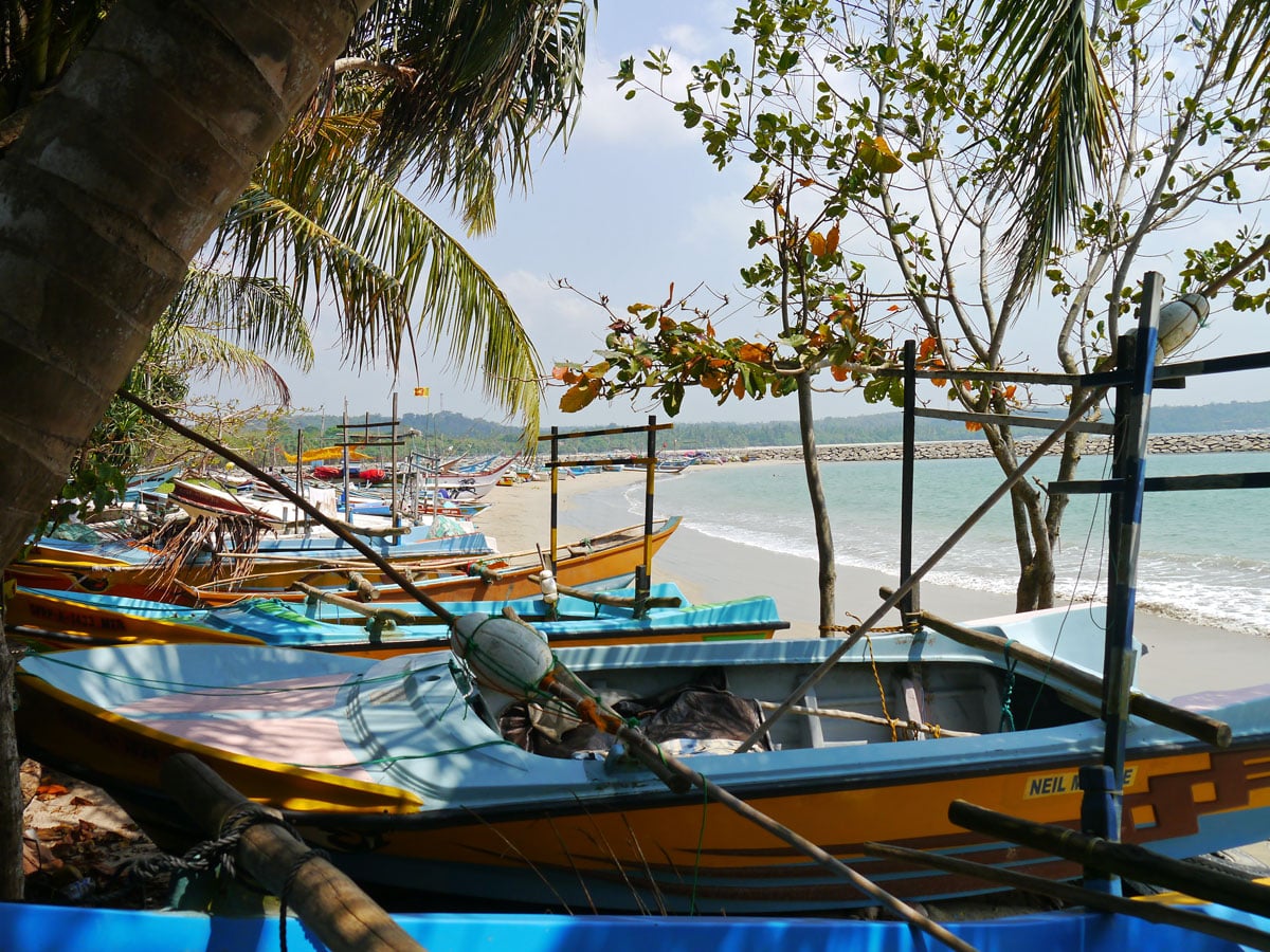 the i-escape blog / A honeymoon tour of Sri Lanka and the Maldives / Mawella Beach