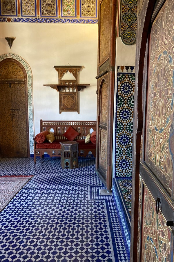 The i-escape blog / Just back from Fes / Dar Seffarine