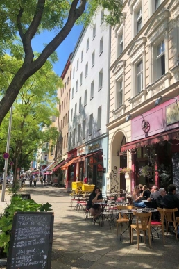 Alfresco dining in berlin