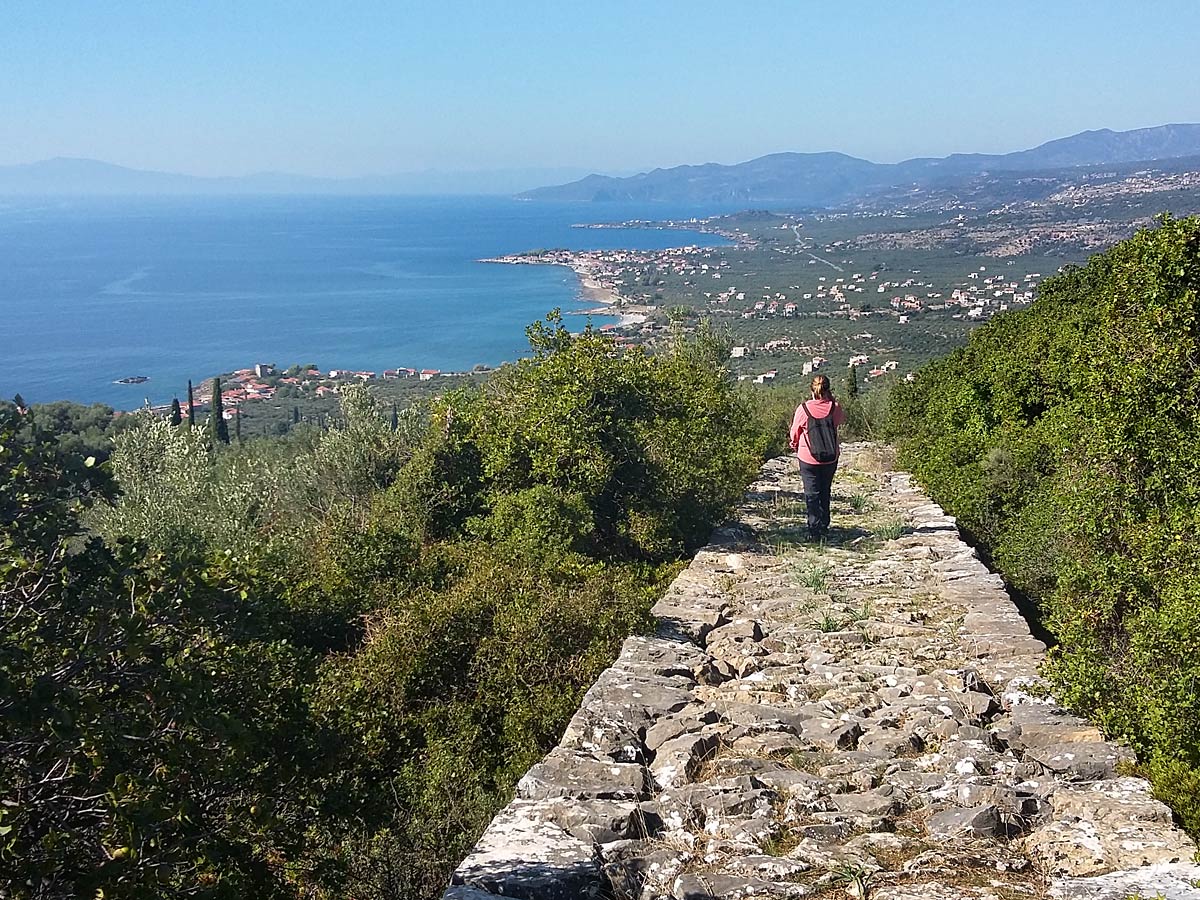 Kardamyli Greece hiking