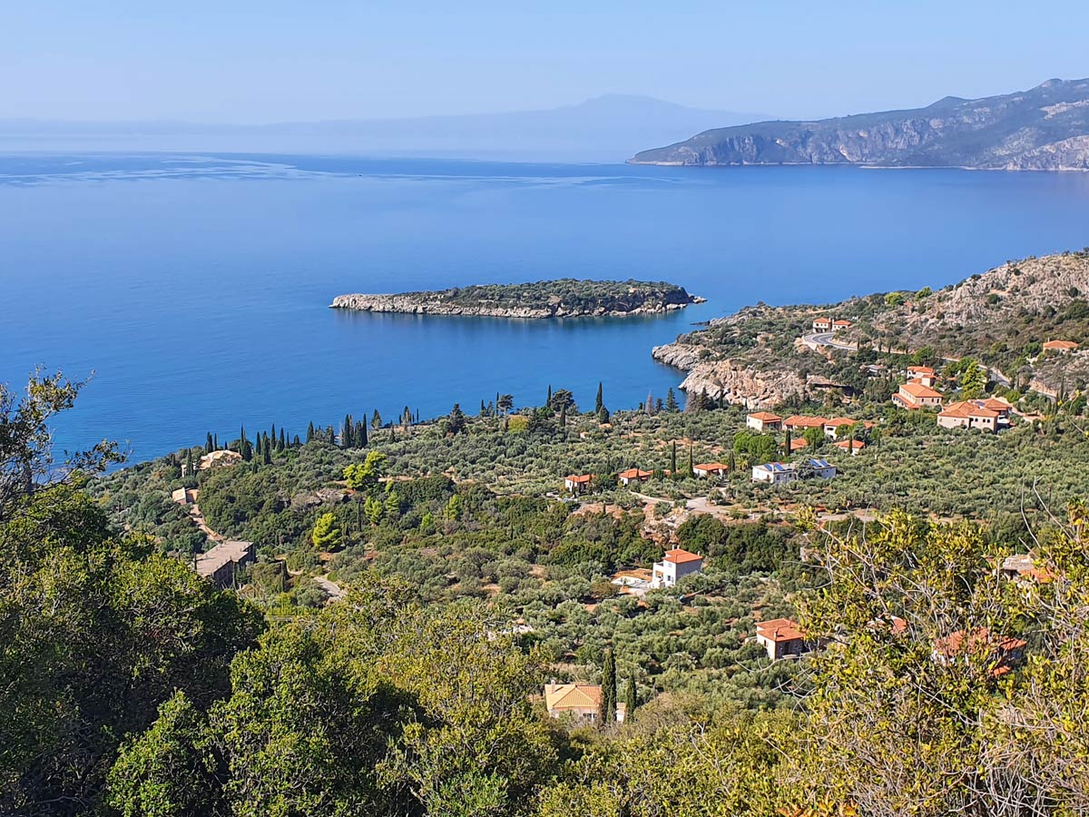 Kardamyli Greece hiking