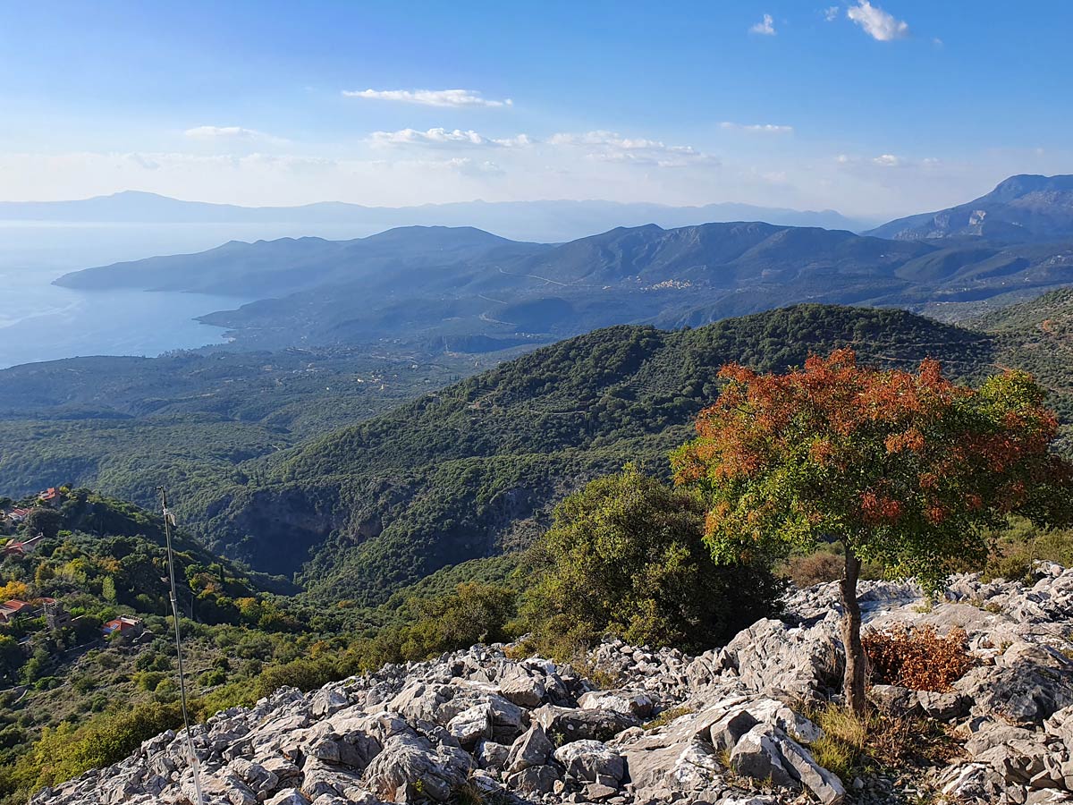 Kardamyli Greece hiking