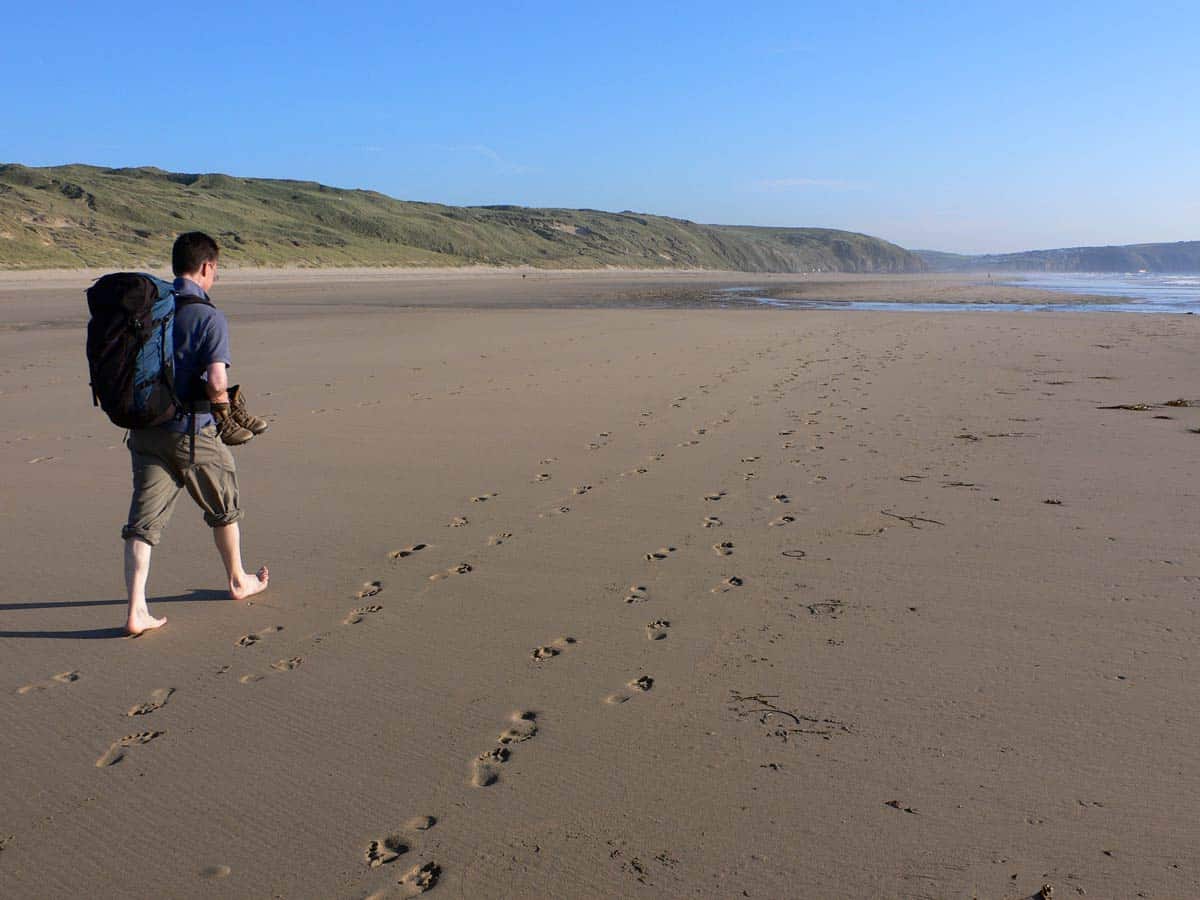 SWCP Cornwall beach hiking