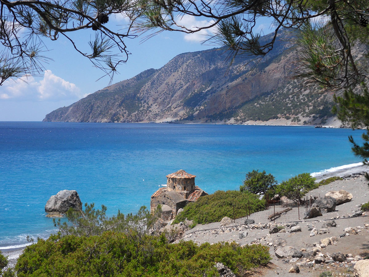 Crete White Mts St Paul's chapel
