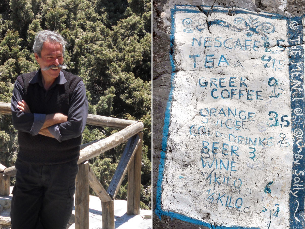Crete White Mts Cretan man