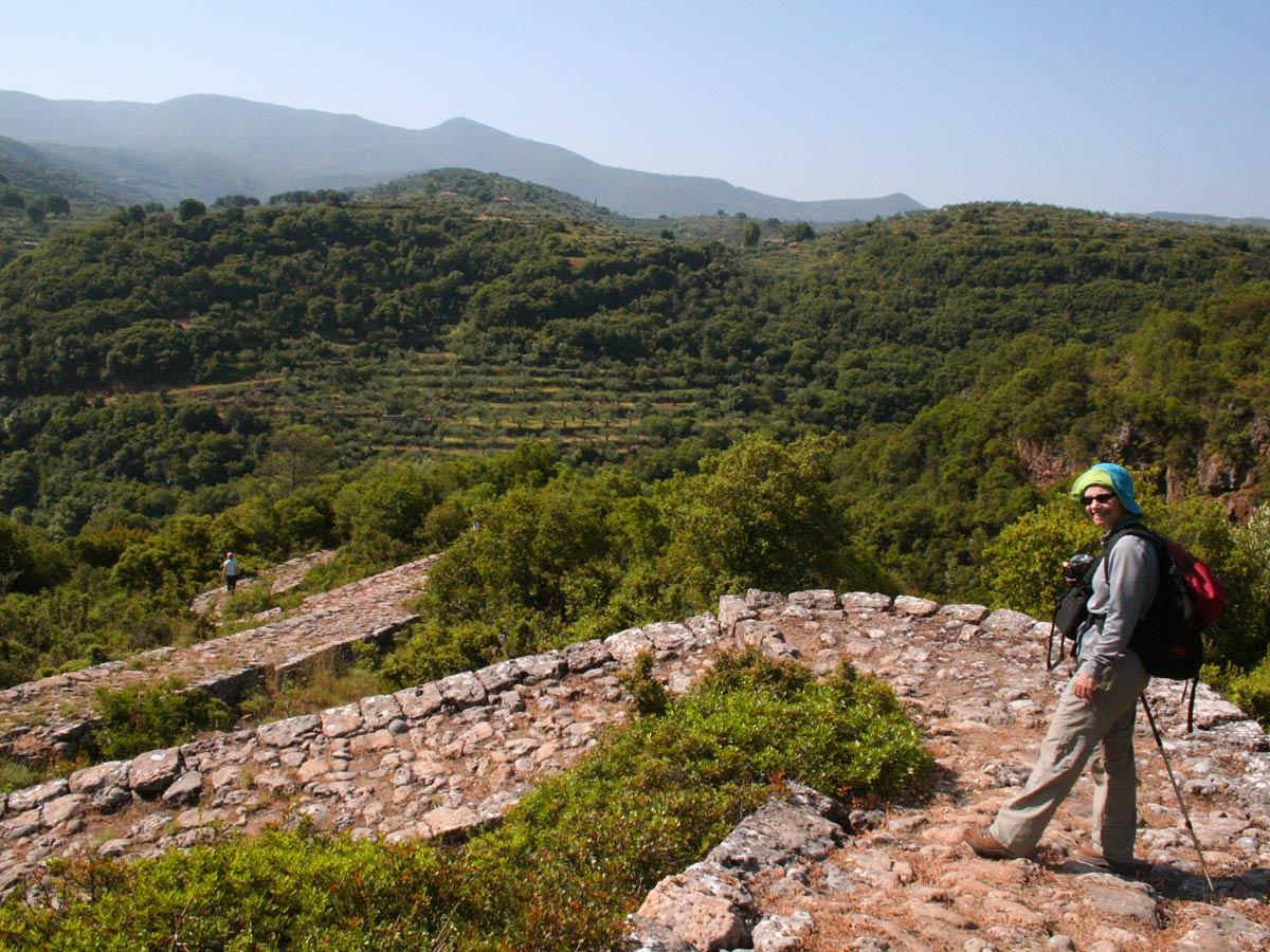 Kardamyli Greece hiking