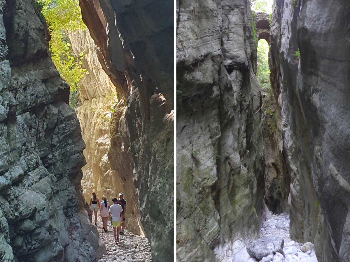 Greece Kardamyli Gorge hiking