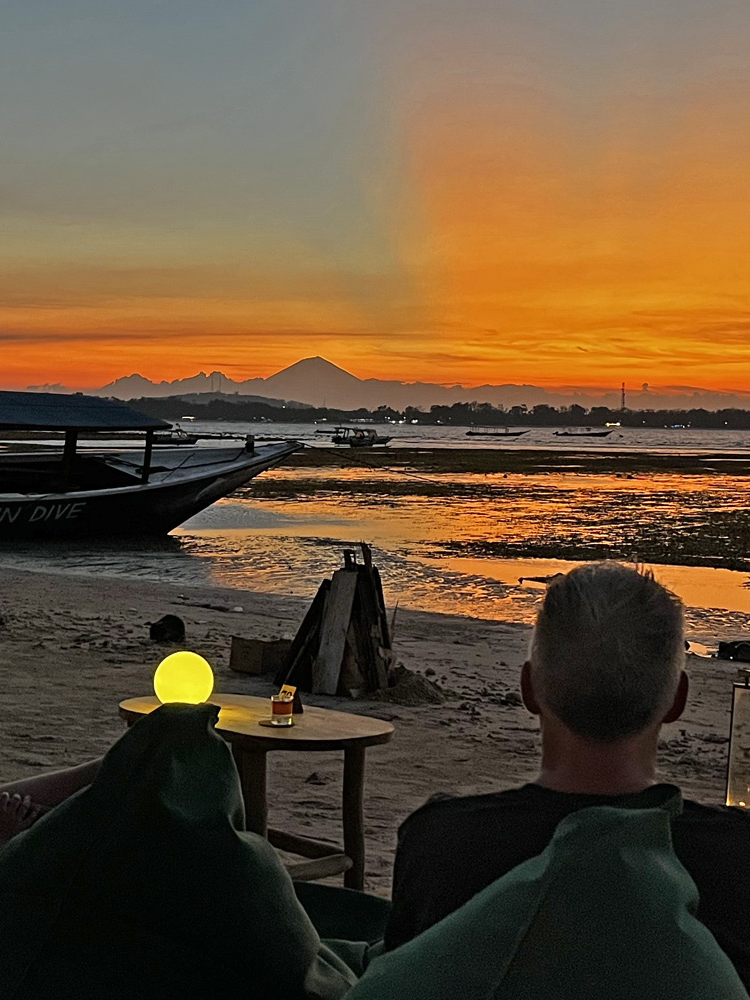 Sunset in Bali